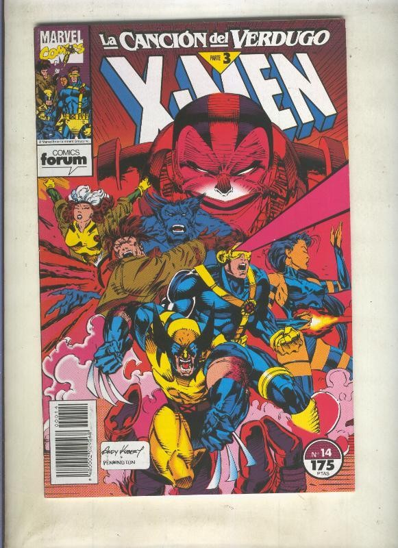 Planeta: X Men volumen 1 numero 14 (la cancion del verdugo tercera parte)
