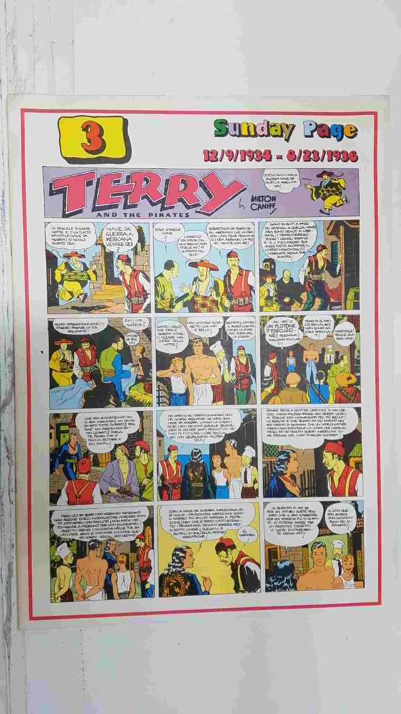 Terry and the Pirates: Sunday page numero 3: 9.6.1935 al 22.9.1935