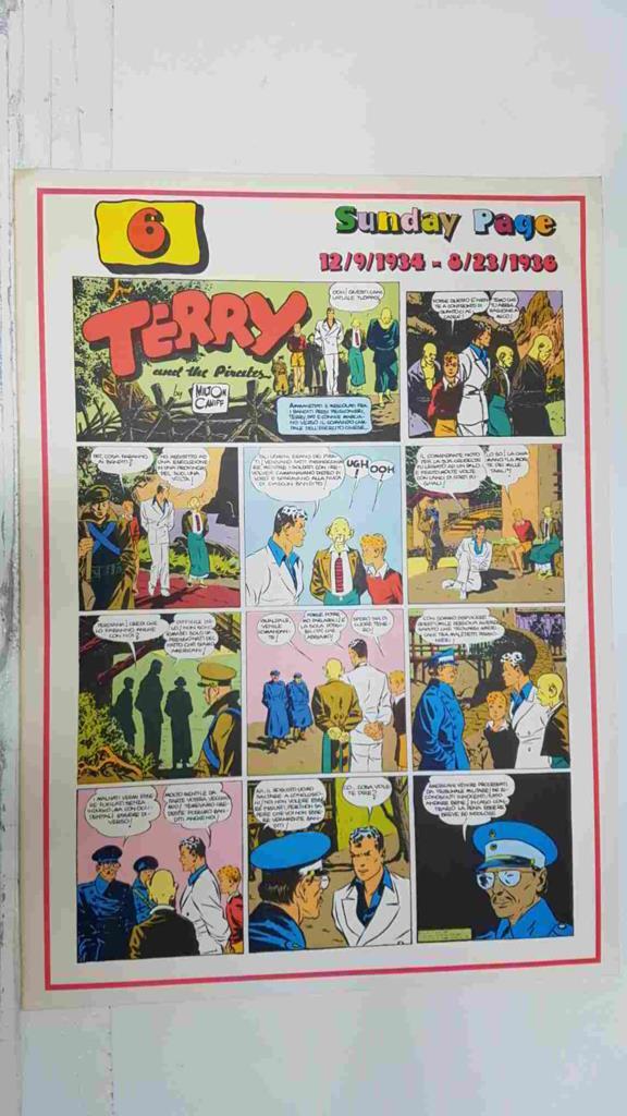 Terry and the Pirates: Sunday page numero 6: 10.5.1936 al 28.8.1936
