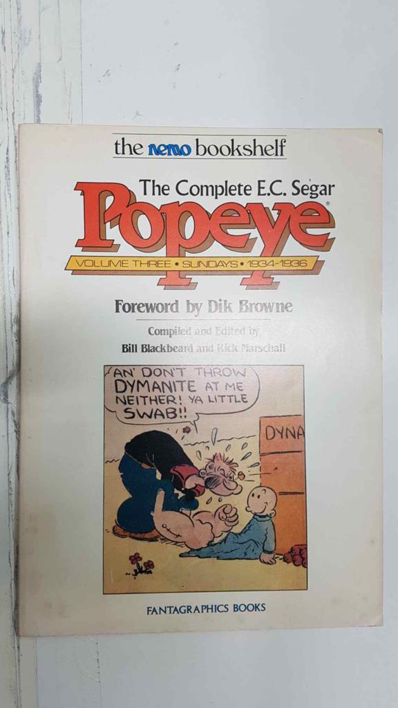 The Complete E.C.Segar POPEYE volumen three: sundays 1934-1936