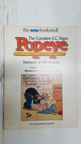 The Complete E.C.Segar POPEYE volumen three: sundays 1934-1936