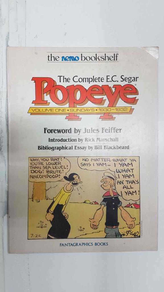The Complete E.C.Segar POPEYE volumen one 1930-1932