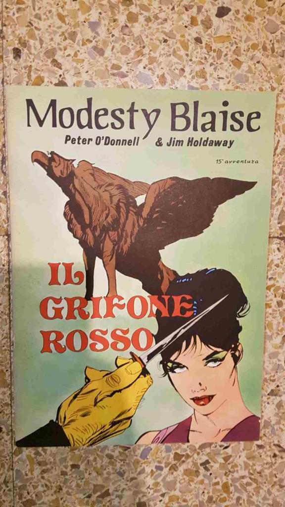 Modesty Blaise numero 97: Il Grifone Rosso (15º avventura)