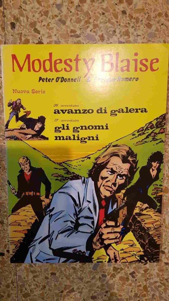 Modesty Blaise numero 26/27: avanzo di galera-gli gnomi maligni (26 y 27ª avventura)