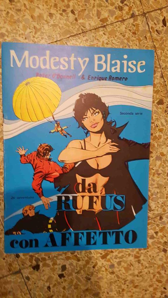 Modesty Blaise: da rufus con affetto (24ª avventura)