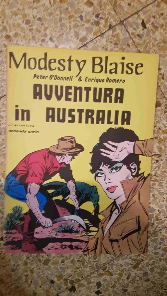 Modesty Blaise: avventura in Australia (22ª avventura)