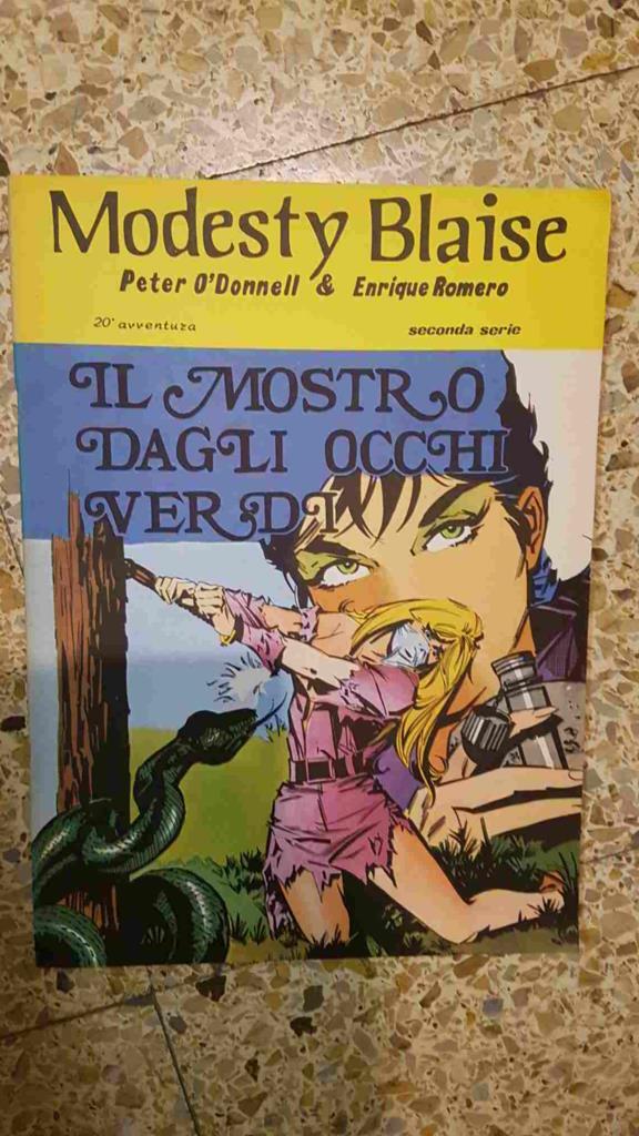 Modesty Blaise: il mostro daglli occhi verdi (20ª avventura