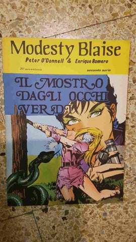 Modesty Blaise: il mostro daglli occhi verdi (20ª avventura