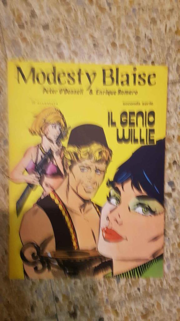 Modesty Blaise: il genio Willie (19ª avventura)