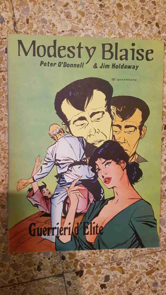 Modesty Blaise: Guerrieri d'Elite (18ª avventure)