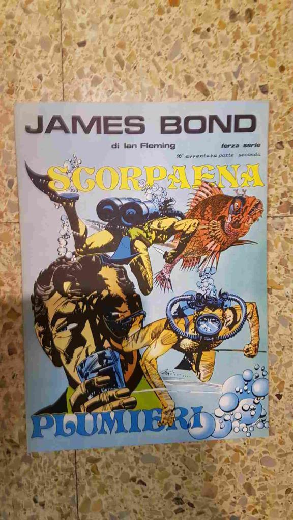 James Bond: Scorpaena plumieri (16ª avventura) tiras 364 al 428