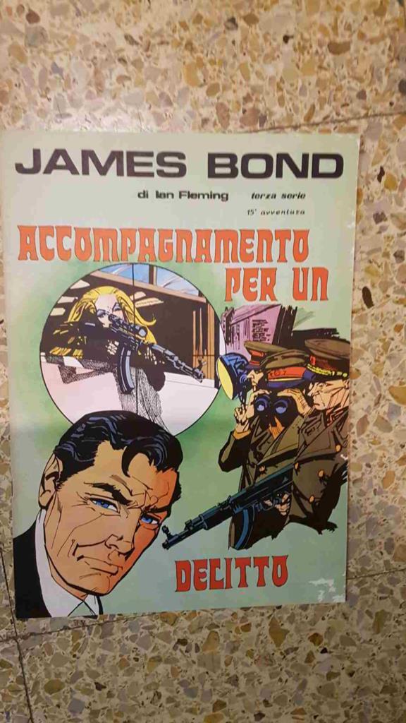 James Bond: Accompagmaneto per un delito (15ª avventura) , tiras 214 al 263
