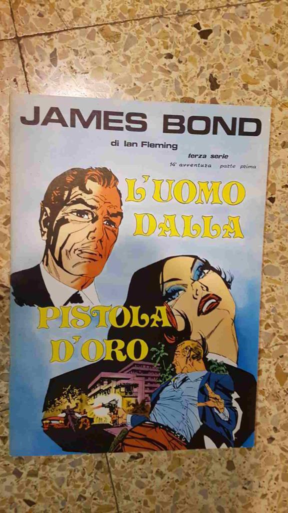 James Bond: L'uomo Dalla pistola d'oro (14ª avventura) tiras 1 al 104