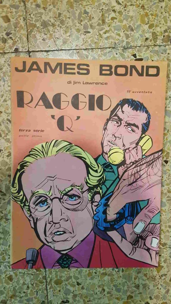 James Bond: Raggio "Q" (19ª avventura) tiras 816 a 919