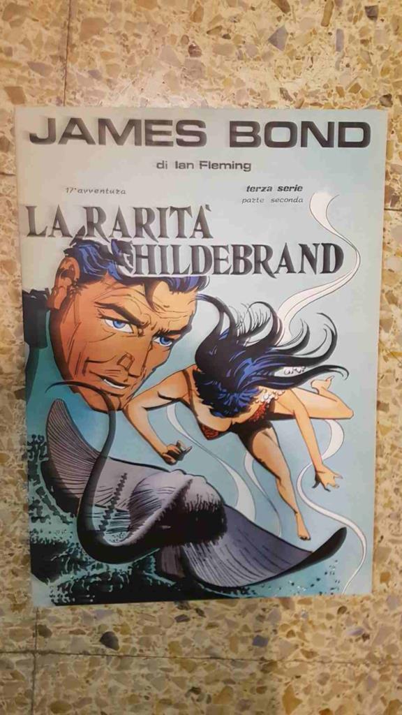 James Bond: La rarita Hildebrand (17ª avventura) tiras 517 a 602 