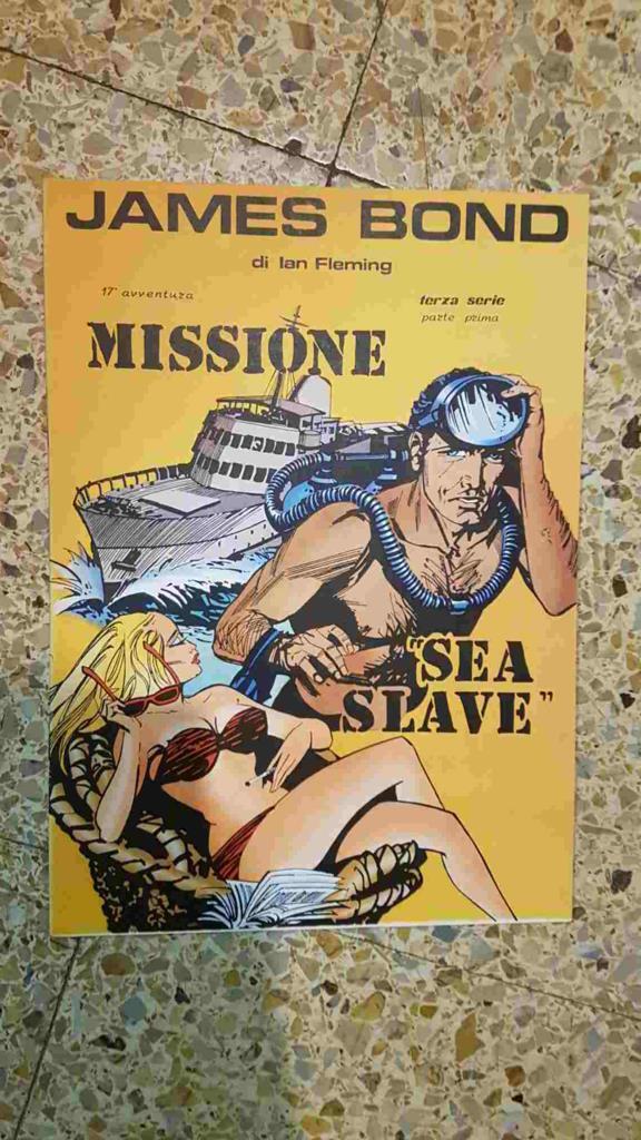 James Bond: Missione "Sea Slave" (17ª avventura) tiras 429 a 516