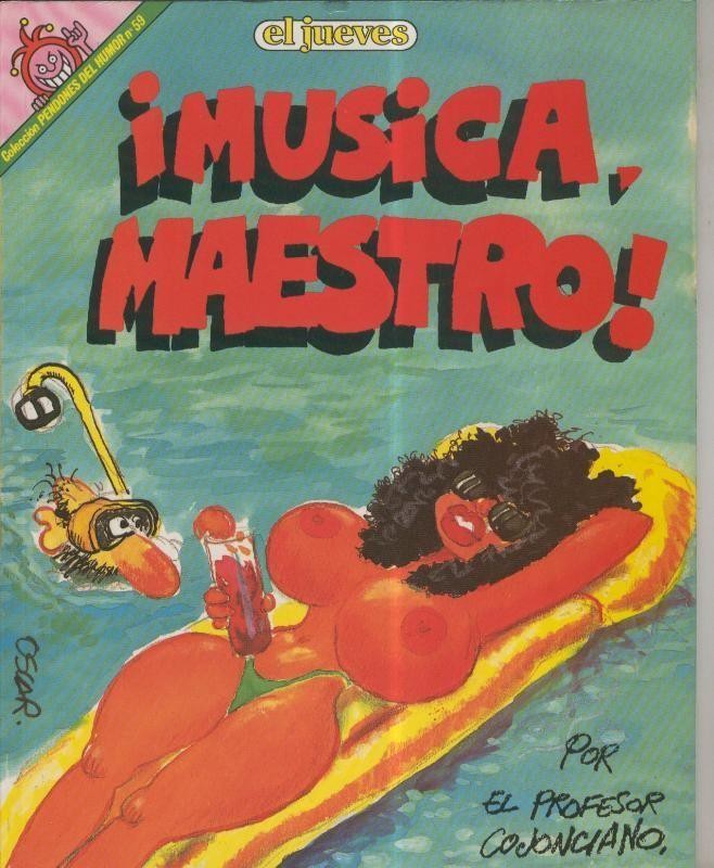 Album: Coleccion Pendones del Humor numero 059: El Profesor Cojonciano: Musica Maestro