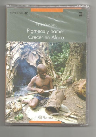 DVD documental: El Hombre - Pigmeos y hammer: Crecer en Africa (precintada). El Planeta Vivo