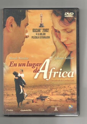 DVD pelicula: En un lugar de Africa. Una pelicula de Caroline Link