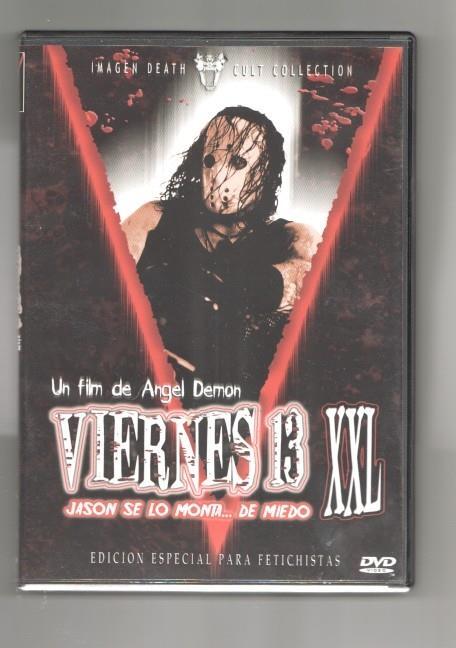 DVD pelicula: Viernes 13 XXL, Jason se lo monta... de miedo. Un film de Angel Demon