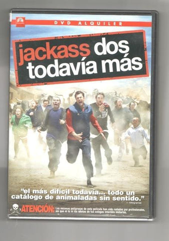 DVD pelicula: Jackass dos - todavia mas. Dirigida por Jeff Tremaine