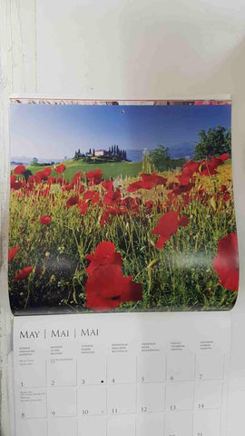 Calendario / Kalender / Calendrier / Calendar: 2011 : Tuscany (La toscana) - lamina 05, San Quirico D'Orcia
