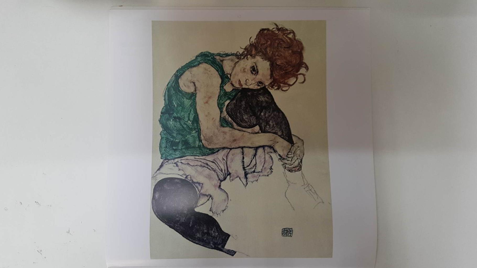 Calendario / Kalender / Calendrier / Calendar: 2011 : Egon Schiele - lamina 02