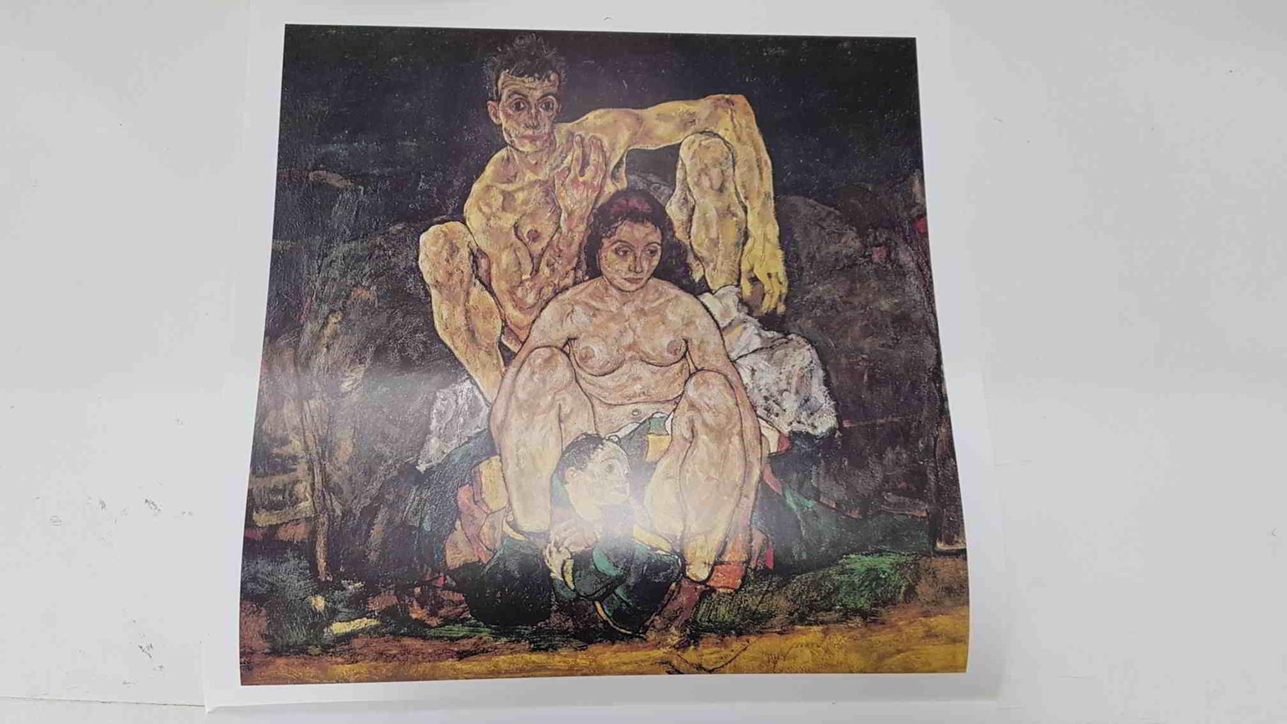 Calendario / Kalender / Calendrier / Calendar: 2011 : Egon Schiele - lamina 05