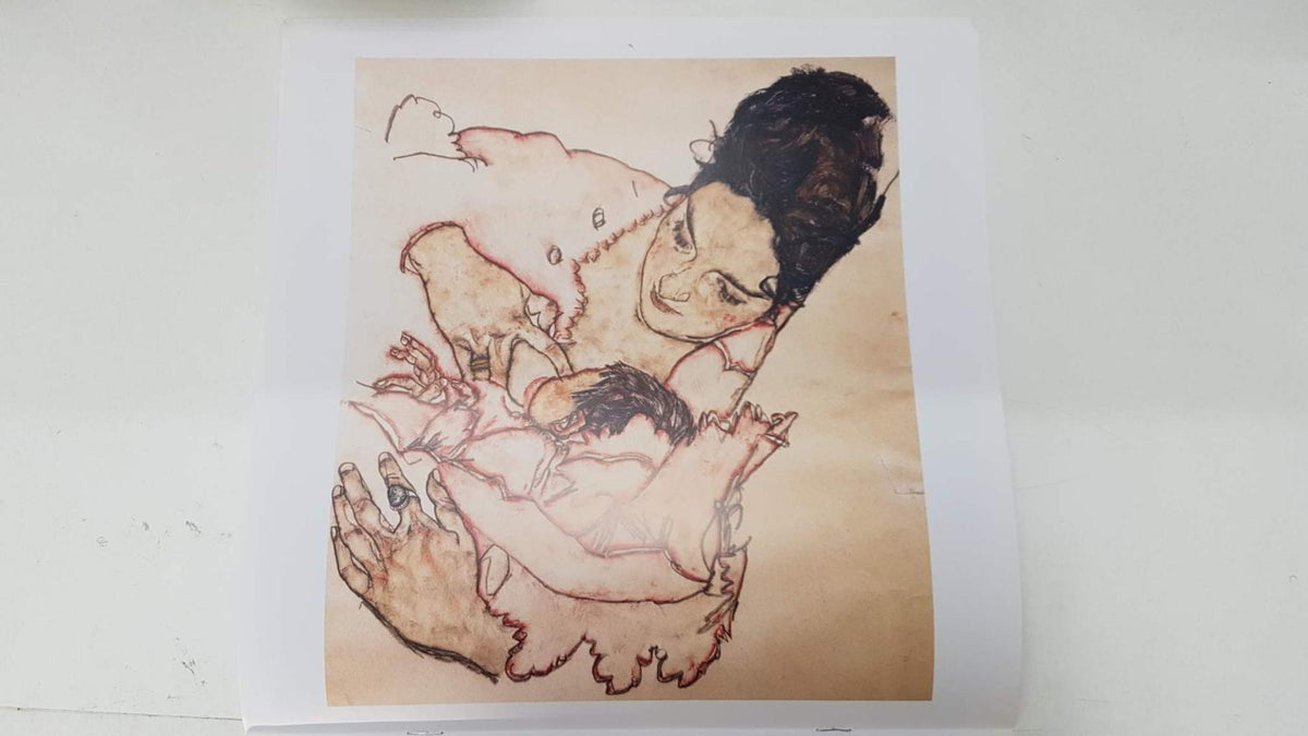 Calendario / Kalender / Calendrier / Calendar: 2011 : Egon Schiele - lamina 06