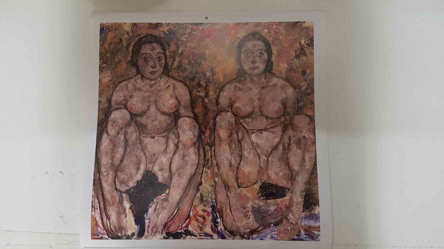 Calendario / Kalender / Calendrier / Calendar: 2011 : Egon Schiele - lamina 12