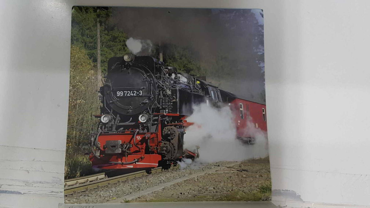 Calendario / Kalender / Calendrier / Calendar: 2011 : Train (tren) - lamina 09, Fotolia - Brockenbahn, Germany