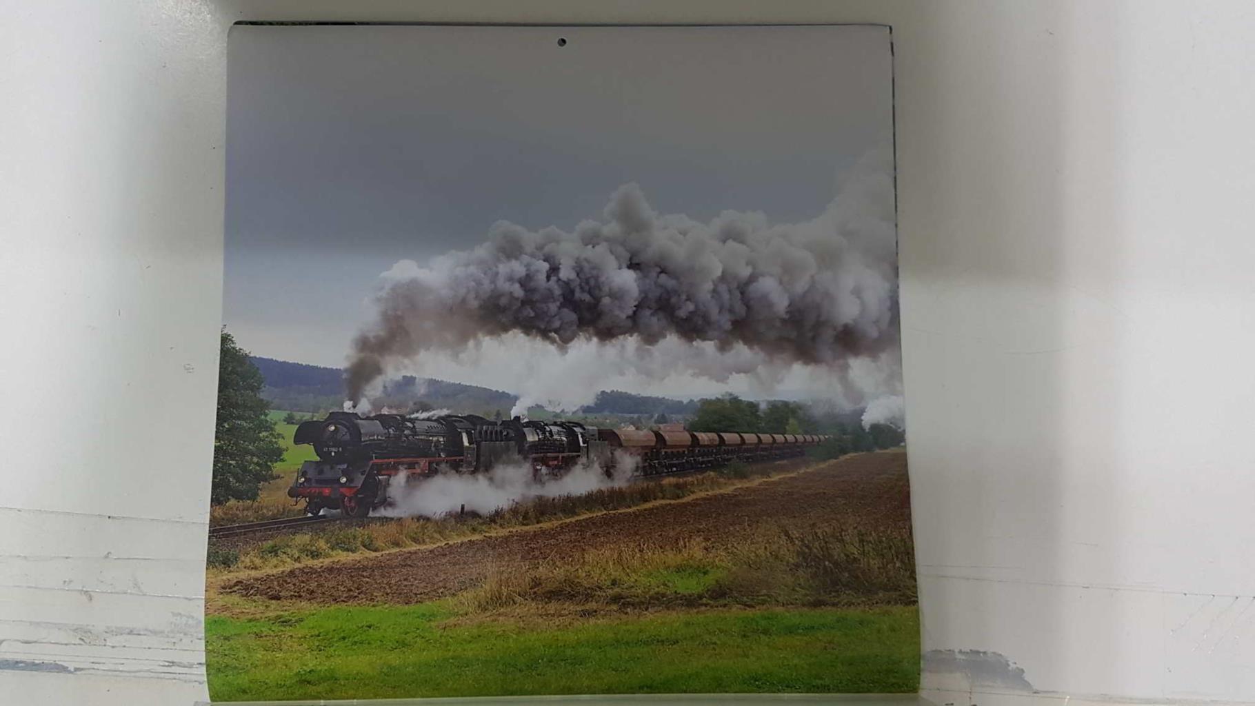 Calendario / Kalender / Calendrier / Calendar: 2011 : Train (tren) - lamina 10, model Baureihen 41 1444, Germany