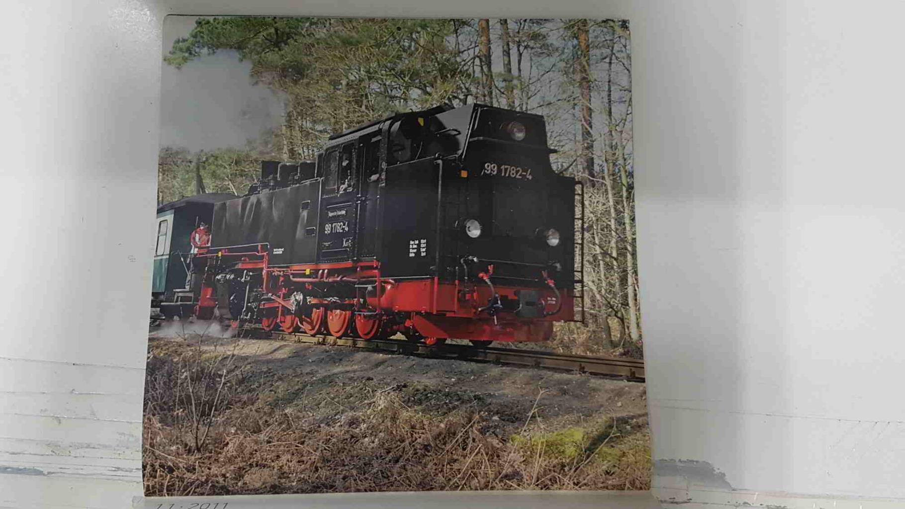 Calendario / Kalender / Calendrier / Calendar: 2011 : Train (tren) - lamina 11, Werburg & Kunst, Germany