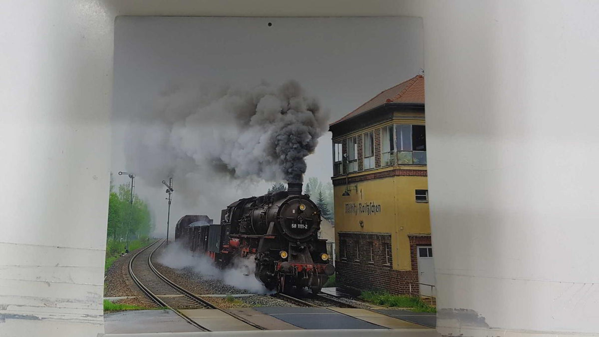 Calendario / Kalender / Calendrier / Calendar: 2011 : Train (tren) - lamina 12, model Baureihe 58 1111-2, Germany