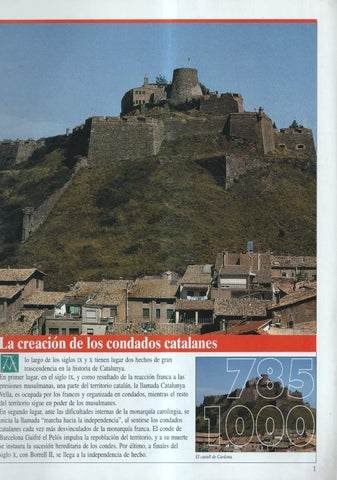 Historia de Catalunya: fasciculo : La creacion de los condados catalanes