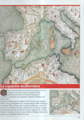 Historia de Catalunya: fasciculo : La expansion mediterranea