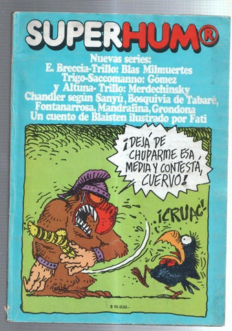 Super Humor numero 07: E.Breccia-Trillo-Altuna-Tabare-Mandrafina
