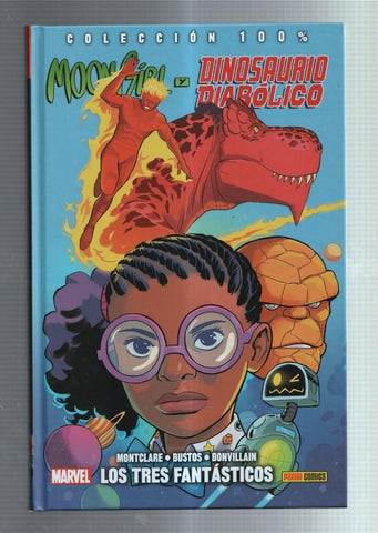 Coleccion 100%: Moon Girl y Dinosaurio Diabolico: Los tres fantasticos