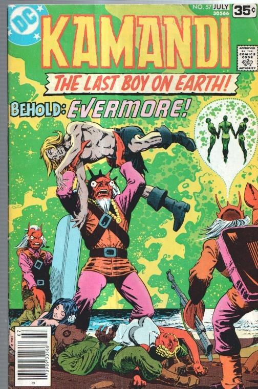 Kamandi The Last Boy on Earth numero 57
