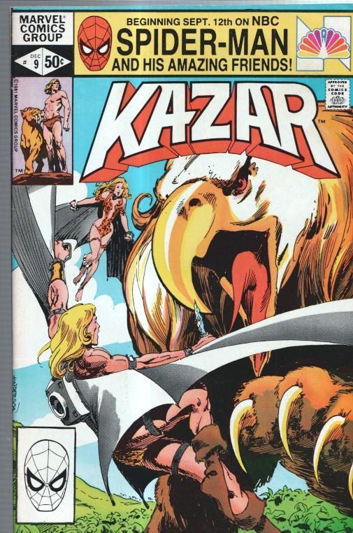 Kazar the Savage numero 09