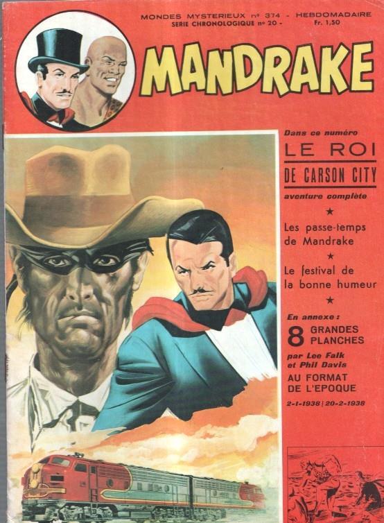 Mandrake numero 374: Le roi de Carson City