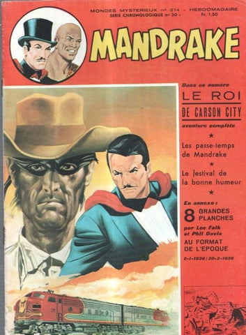 Mandrake numero 374: Le roi de Carson City