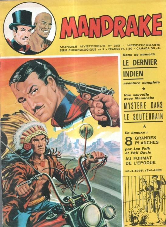Mandrake numero 363: Le dernier indien