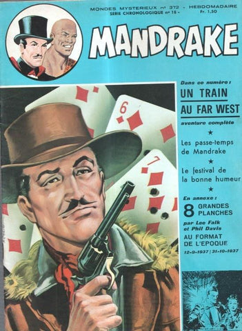 Mandrake numero 372: Un train au far west