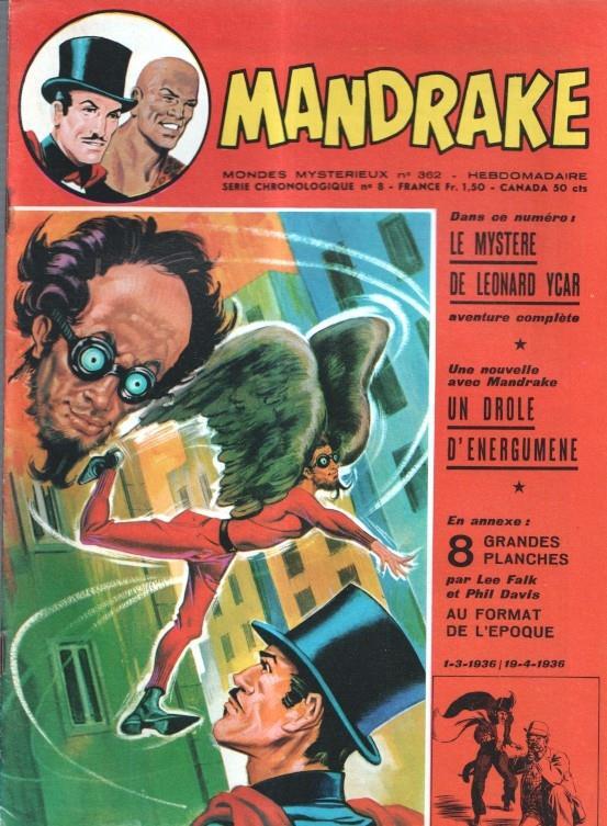 Mandrake numero 362: Le mystere de Leonard Ycar