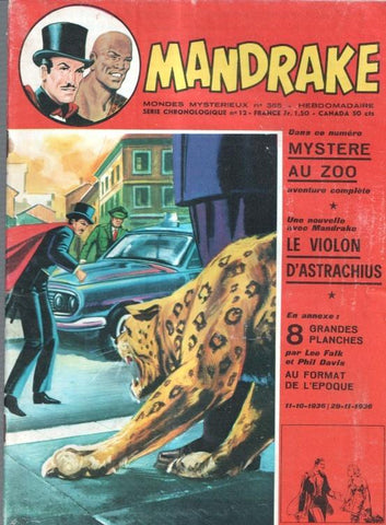 Mandrake numero 366: Mystere au zoo