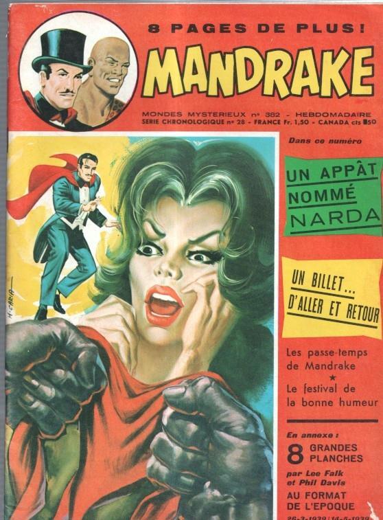 Mandrake numero 382: Un appat nomme Narda-Un billet d'aller et retour