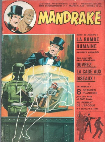 Mandrake numero 355: La bombe humaine