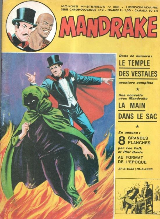 Mandrake numero 356: Le temple des vestales