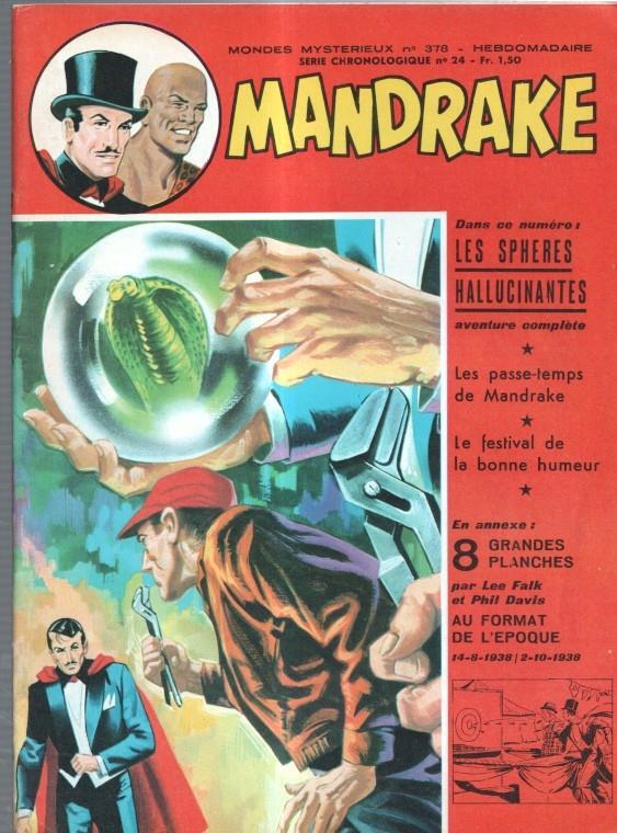 Mandrake numero 378: Les spheres hallucinantes